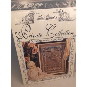 Alma Lynne Private Collection ' Needlewoman Sample ' Cross Stitch Pattern 1993